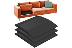 HZCGJMY Couch Cushion Support for Sagging Seat Firm Density Foam Insert Trapezoidal Sofa Cushion Support Replacement for Furniture Sagging Couch Support Under Cushion 3PC