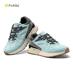 FitVille Women's Extra Wide Walking Shoes Wide