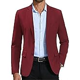 COOFANDY Mens Casual Blazer Slim Fit Suit Jacket Two Button Lightweight Sport Coat