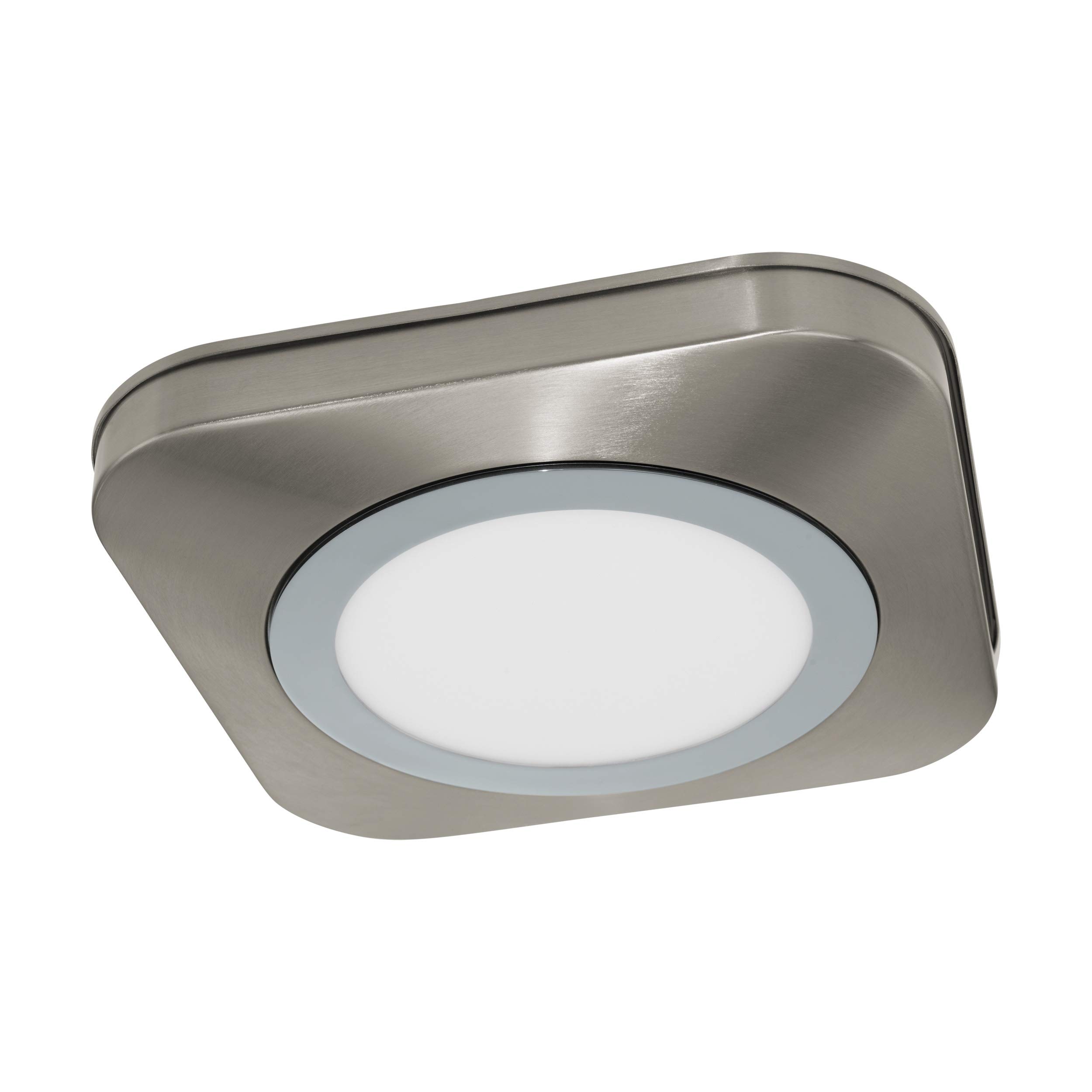Eglo Ommos Ceiling Light Steel 16.5 W Matte Nickel Chrome
