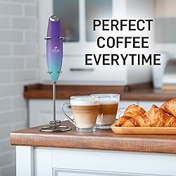 Zulay Kitchen Powerful Double Whisk Milk Frother