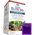 ANDREW LESSMAN Multivitamin - Men's Elite-100 with Maximum Essential Omega-3 1000 mg 60 Packets – Potent Nutrients, Essential Vitamins, Minerals, Phytonutrients and Carotenoids. No Additives
