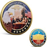 2026 P & D Set • Emerging Liberty Dime Declaration of Independence DOI Coin Rolls • America 250th - View 6