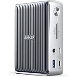 Anker Docking Station, PowerExpand Elite 13-in-1 Thunderbolt 3 Dock for USB-C Laptops, 85W Charging for Laptop, 18W Charging 