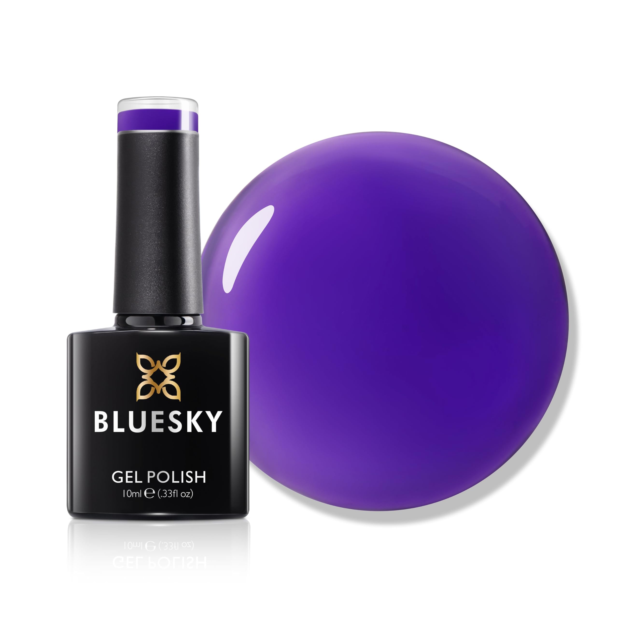 Bluesky UV/LED Gel Soak Off Nail Polish, Glaze 06, Groove On Over, 10 ml (Requires Curing Under UV/LED)