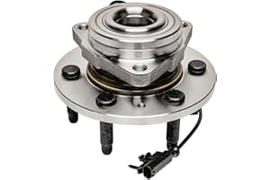 Detroit Axle - 4WD Front Wheel Bearing Hub for Chevy GMC Silverado Sierra Yukon XL 1500 Tahoe Avalanche Cadillac Escalade ESV