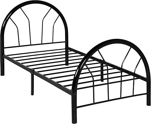 Amazon Com Best Choice Products Metal Bed Frame Set W Headboard