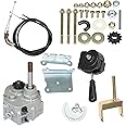 labwork Go Kart Forward Reverse Gearbox Kit Replacement for 2HP-13HP Engine Local 30 Series 2300rpm 4 Stroke 30 Series Torque Converter 35 Chain Go Karts Accessories 212cc Gearbox