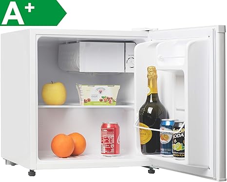 Melchioni ARTIC47LT Mini kühlschrank mit Gefrierfach / A+, Leise, Regelbarer Thermostat, 6-stufiger Temperaturregler, 47 Lite