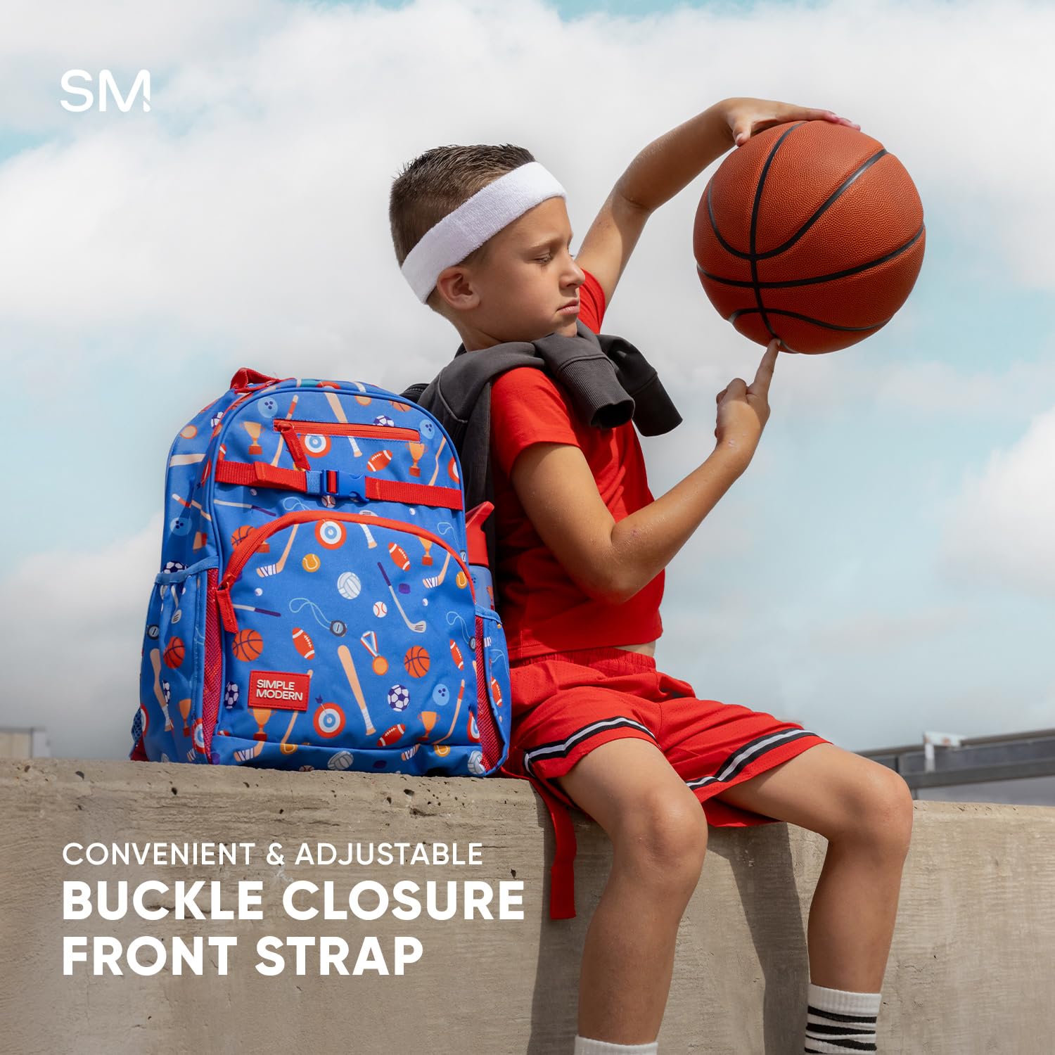 Simple Modern Medium Marvel Toddler Backpack for School Girls and Boys | Kindergarten Elementary Kids Backpack | Fletcher Collection | Kids - 15