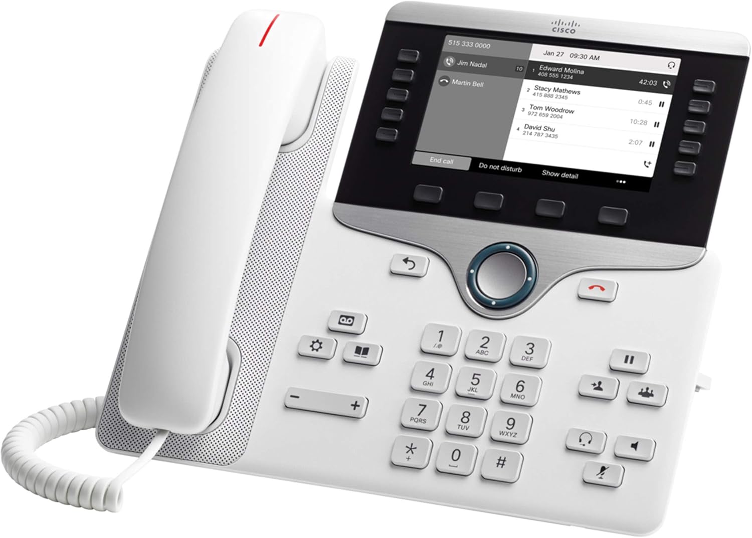 Cisco CP-8811-K9 IP Phone Without Power Supply
