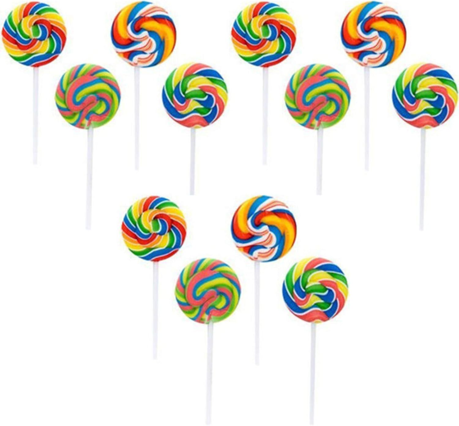 Amazon Com 3 Inch Swirl Lollipops Dozen Toys Games