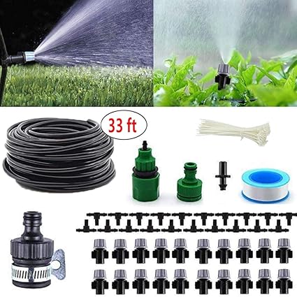 lfdd sistema de riego automatico de jardin sistema de riego de plantas de bricolaje para aspersores de cesped