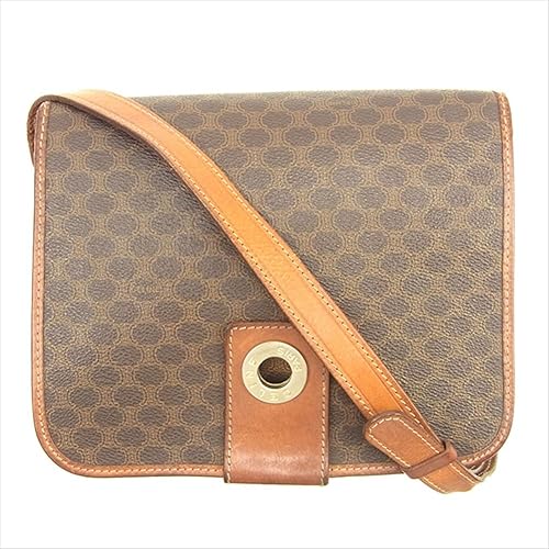 Amazon セリーヌ Celine ショルダーバッグ 斜めがけショルダー メンズ可 マカダム 中古 J メッセンジャーバッグ