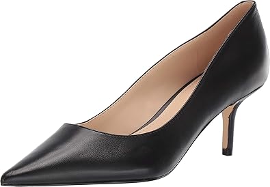 nine west black pumps