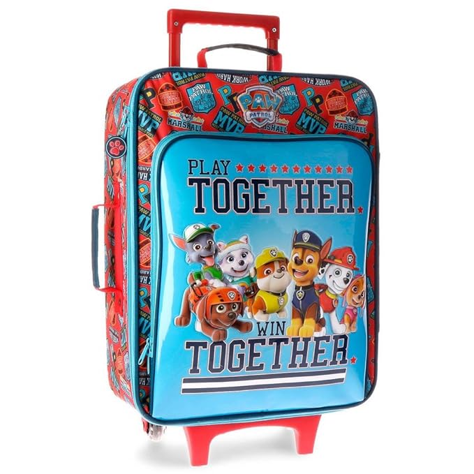 Paw Patrol Play Together Children's Luggage, 50 cm, 26 liters, Blue