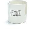 Mud Pie Kitchen Dish Sponge Holder Caddy, , Off White