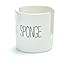 Mud Pie Kitchen Dish Sponge Holder Caddy, , Off White