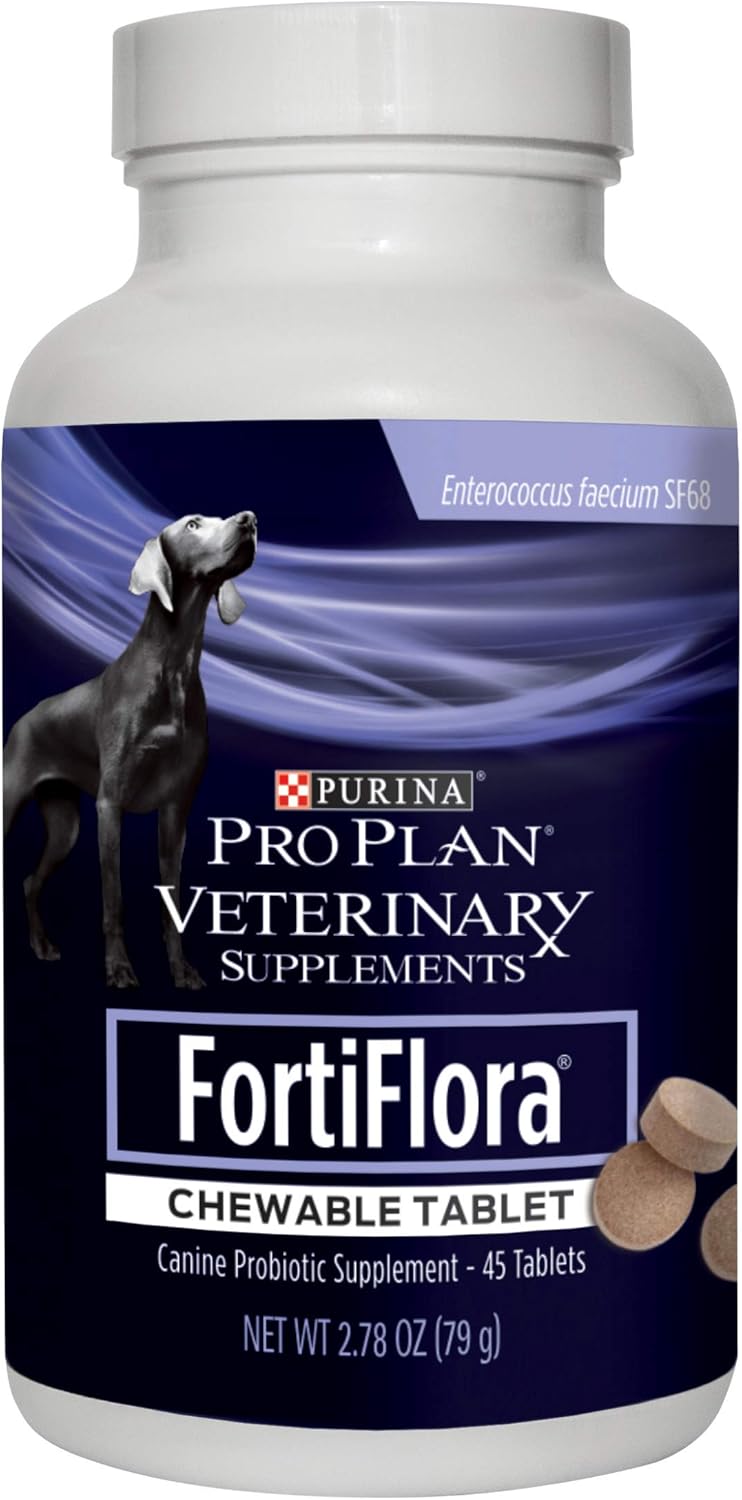 purina fortiflora canine nutritional supplement box