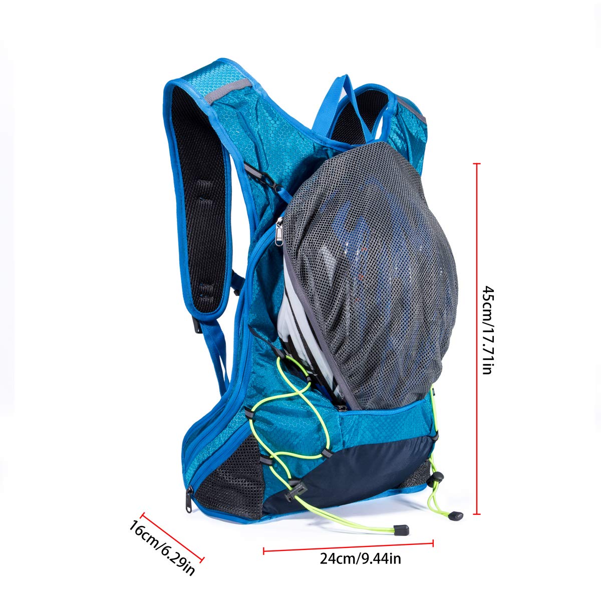 DAVIDNILE Hydration Backpack - Prefect Outdoor Gear for Skiing, Running, Hiking, Cycling, Camping, Climbing