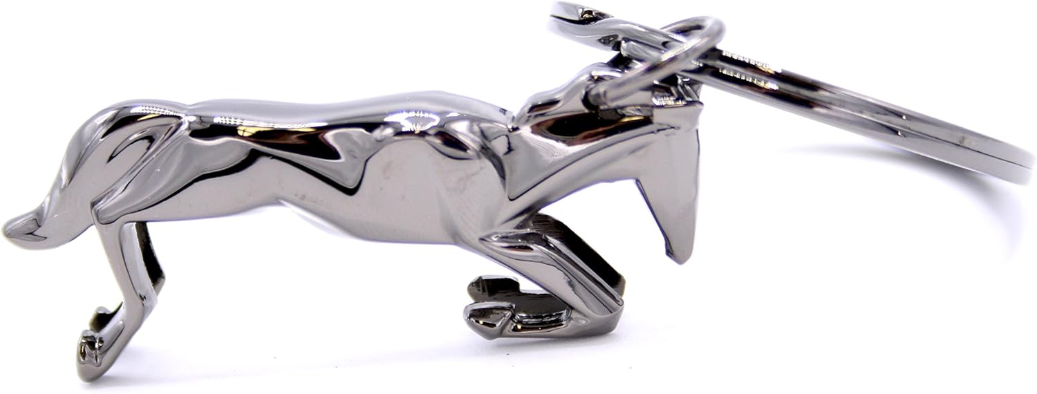 DKring Horse Keyring, Chrome, One size - Image 5