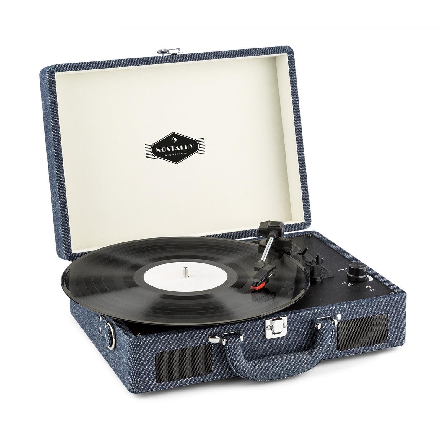 auna Peggy Sue • tocadiscos • reproductor de vinilos • altavoces estéreo
