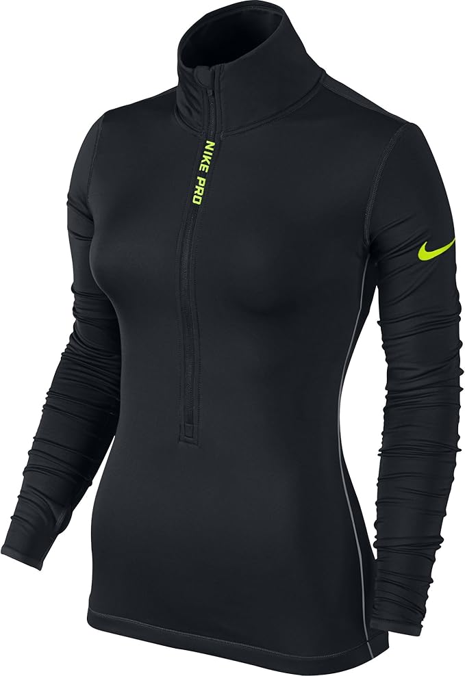 nike pro hyperwarm half zip
