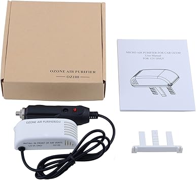 Amazon.es: STOGA OZ100 Mini 12 V Filtro de Aire bajo Consumo Coche ...