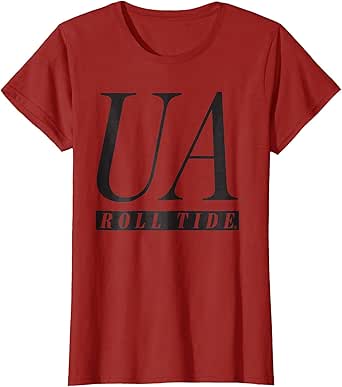 Amazon.com: Womens Alabama Crimson Tide Cute Women's NCAA T-Shirt