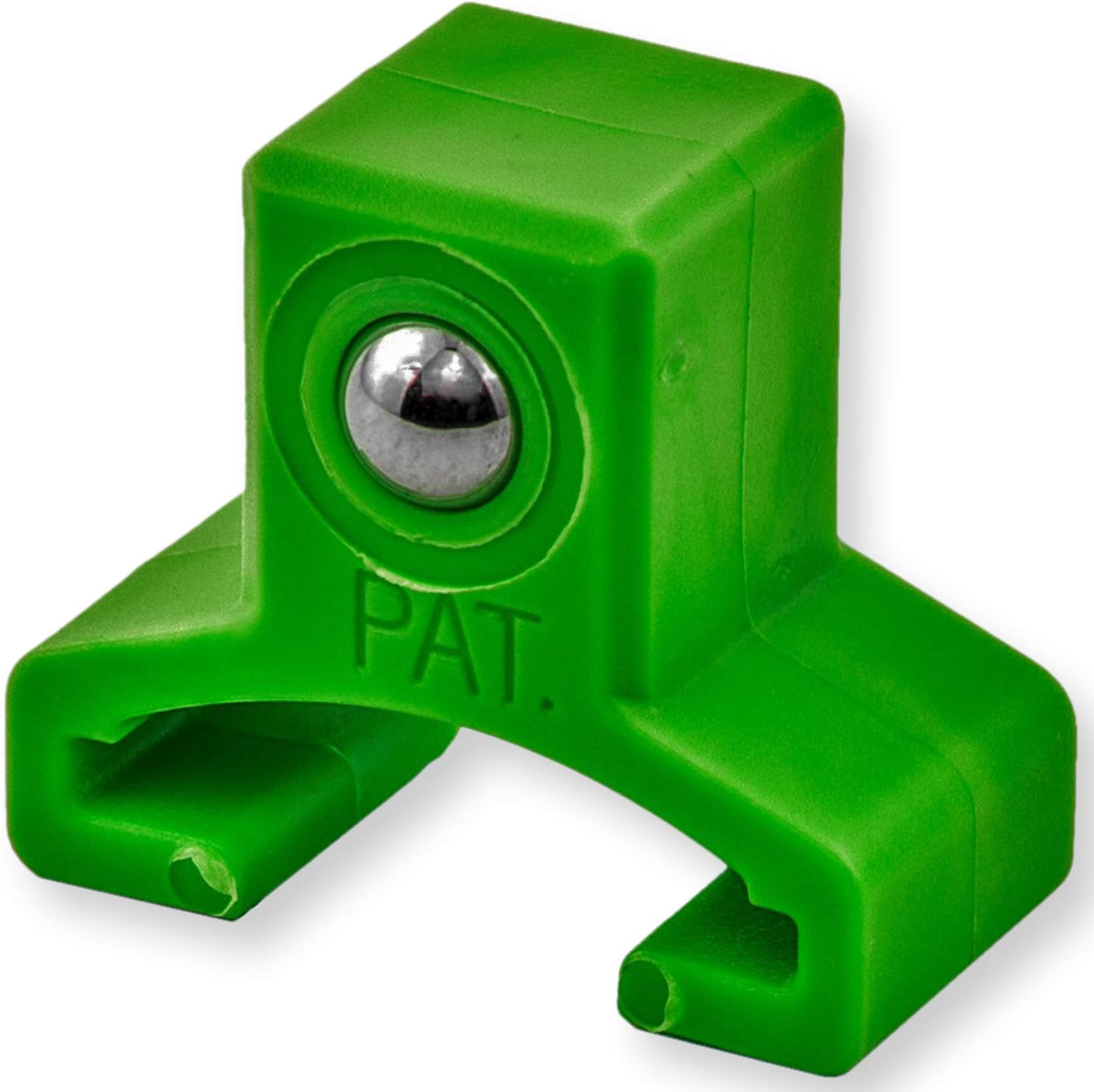 Mechan 10pc 1/2" Spring Loaded Ball Bearing Socket Clips Replacement 80001 | Socket Organizer Holder Rail Replacement Clips | Firm & Secure Socket Holders - (1/2" Drive 10pc. Pack Green)