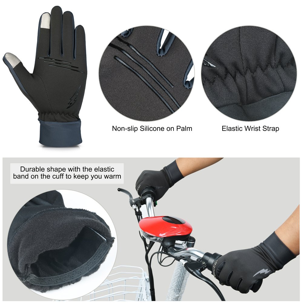 VBIGER Cycling Gloves Tounchscreen Sports Gloves