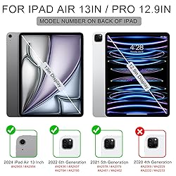 Soke New iPad Pro 12.9 Case 2022 2021