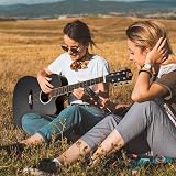 Vangoa 4/4 Acoustic Guitar Beginner Set Full Size Cutaway 41 inches Kit view 2