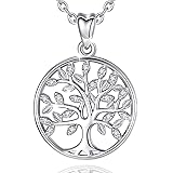 AEONSLOVE Tree of Life Necklace for Women, Sterling