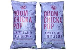 Mamay Sumarna 2 PACKs ANGIES BOOM CHICKA POP Sweet And Salty Kettle Corn 25oz Each Gluten Free - Set of 2