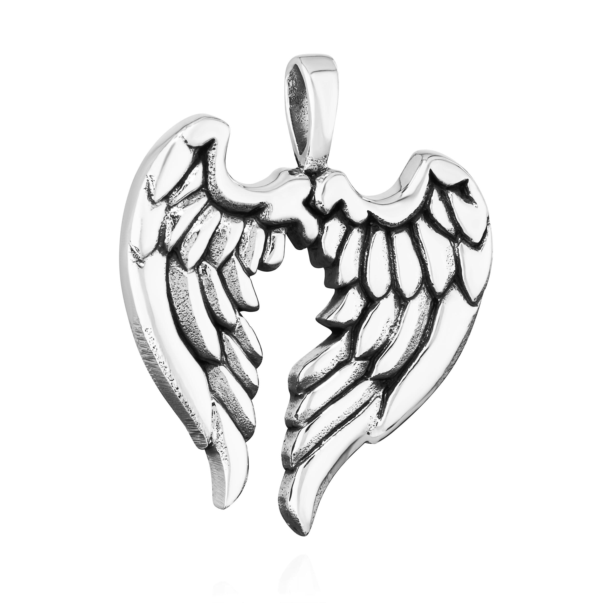 NKlaus Original 925 Sterling Silver Pendant Wings 7334