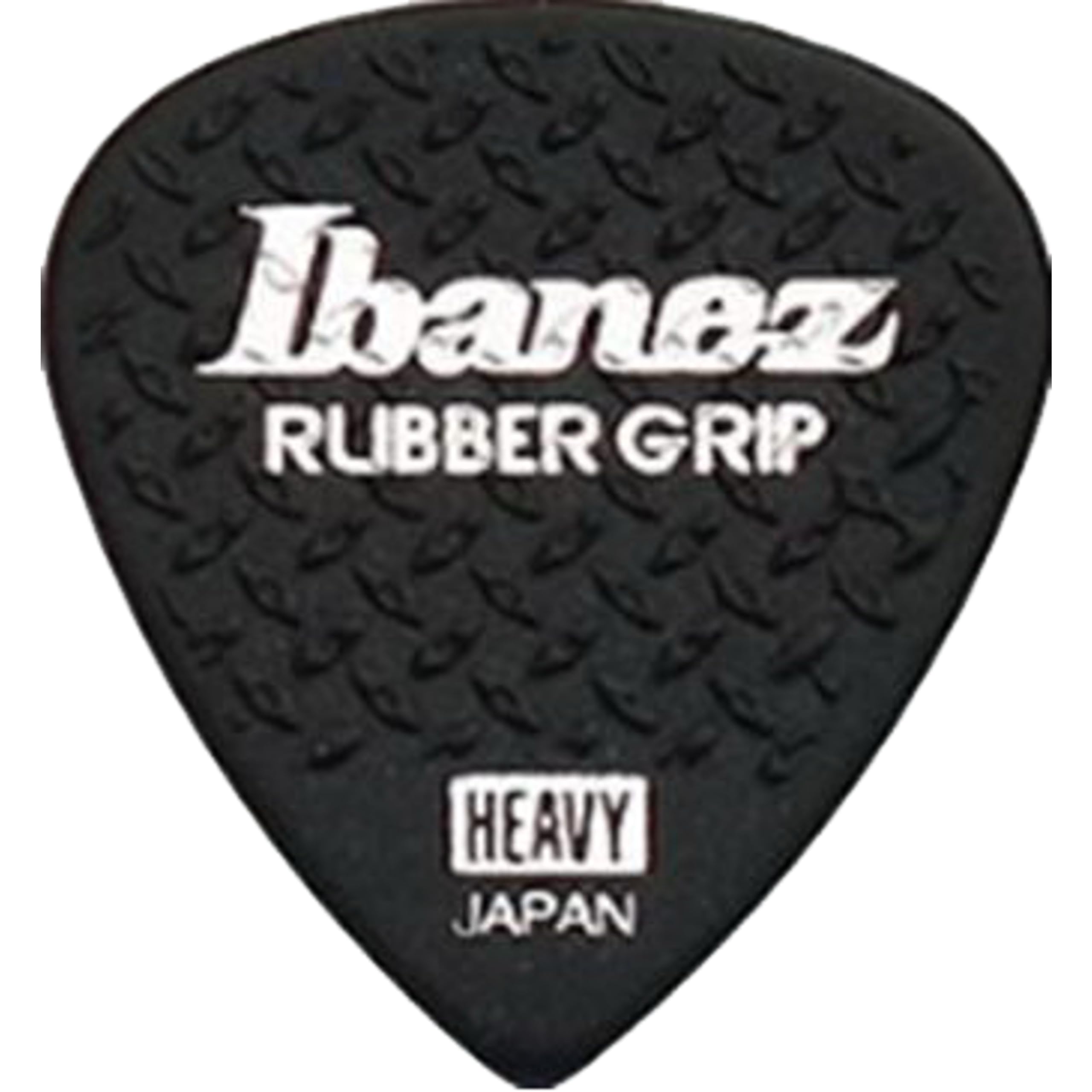 Ibanez PPA16HRG Wizard Series, Rubber Grip Picks 6 Pack 1.0mm (PPA16HRGBK),Black