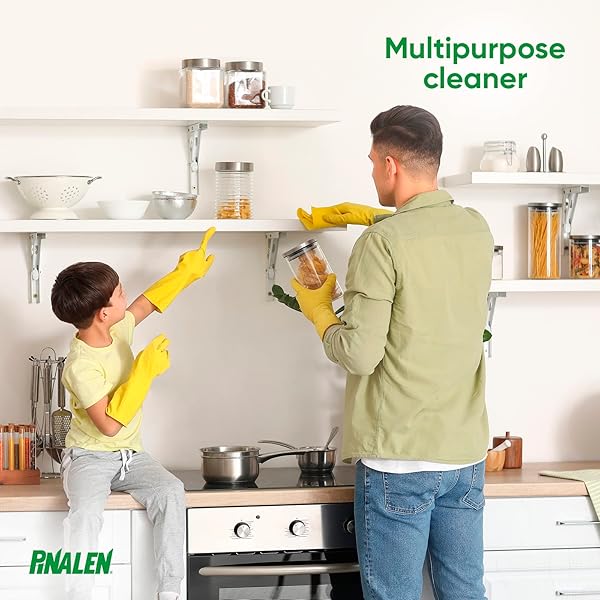 PINALEN MAX AROMAS MULTIPURPOSE CLEANER – FRESH PINE SCENT – 56 FL OZ – ALL PURPOSE CLEANER FOR KITCHEN, BATHROOM, FLOORS & SURFACES