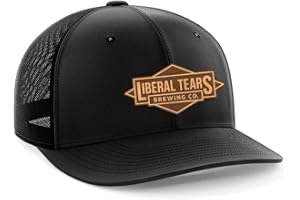 GREATER HALF Liberal Tears Brewing Co. Leather Patch Hat