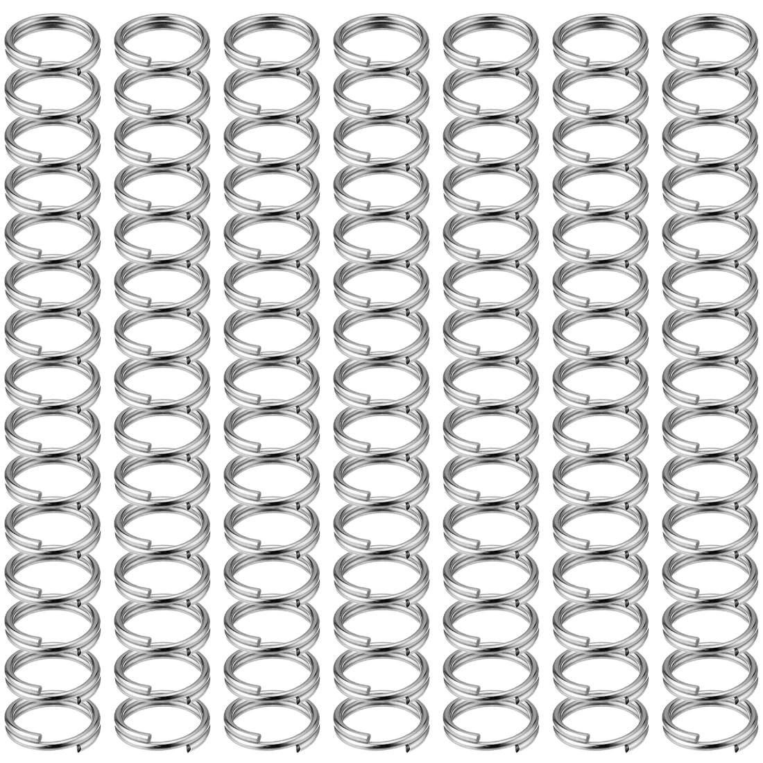 Key Ring Hoops, 200PCS 10mm Mini Split Jump Ring, Super Strong Stainless Steel Jump Rings, for Jewelry Necklaces Bracelets Earrings Crafts Ornaments and DIY Arts
