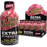 5-hour ENERGY Shot, Extra Strength Cherry, 1.93 Ounce, 12 Count