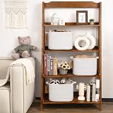 TIMEYARD Woven Storage Basket Cotton Rope 33x25x22.5cm White view 2