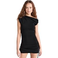mini couture dress The Demi-Couture Piano Shawl Mini Dress- Extra Small