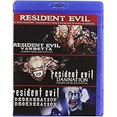Resident Evil: Damnation / Resident Evil: Degeneration / Resident Evil: Vendetta - Set [Blu-ray] (Bilingual)