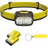 Nitecore UT27 MCT Pro High CRI Three Color Temperatures Lightweight Trail Running Headlamp with 2X HLB1500, Tag (Black)
