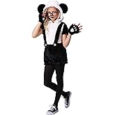 Fun Costumes Hip Panda Costume for Girls Kids Panda Outfit