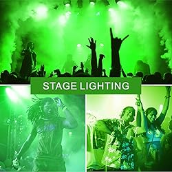 Gonhom A19 LED Green Light Bulb, 9W Equivalent to