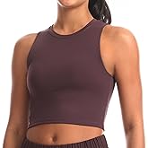 Sports Bras for Women Removable Padded Athletic Yoga Running Crop Tops Sleeveless Gym Workout Tops