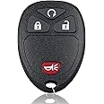 Key Fob Keyless Entry Remote Control Compatible with Chevy Silverado Avalanche Captiva Equinox Tahoe Traverse, GMC Sierra Acadia Savana Yukon Car Key Replacement for OUC60221, OUC60270(1-Pack)