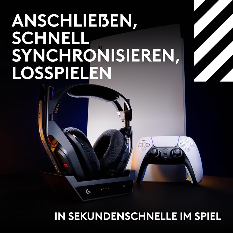 Astro A50 Lightspeed, Kabelloses Gaming-Headset + Basisstation